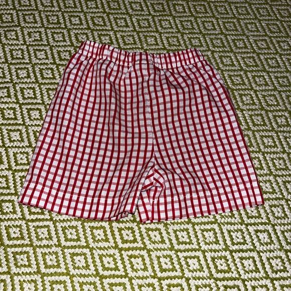 NWOTs Lullaby Set red gingham plaid stretchy shorts - Picture 2 of 4